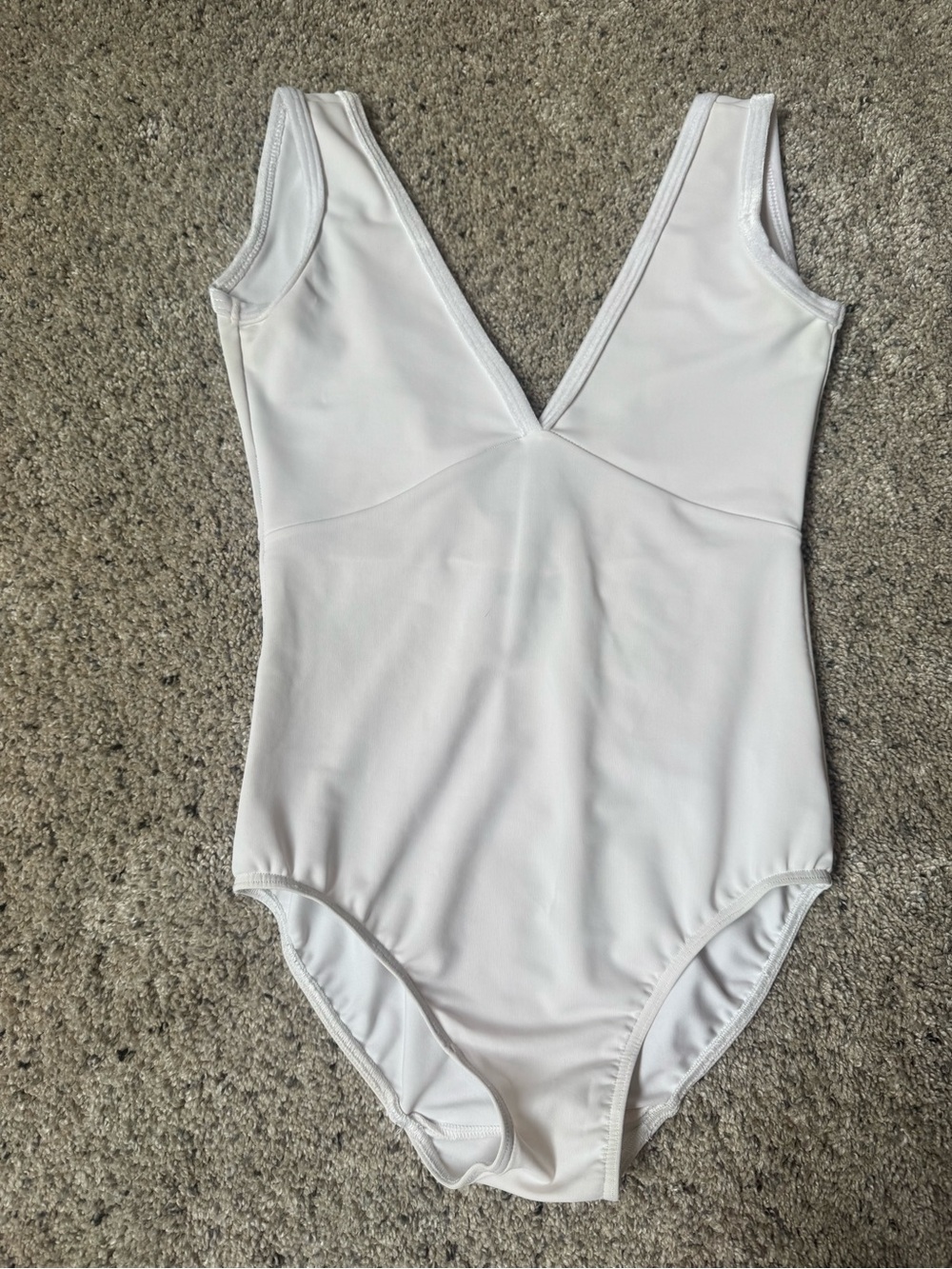 Classic White Bullet Pointe Leotard